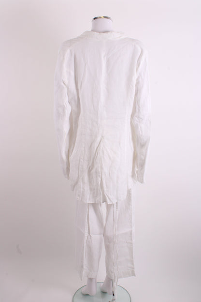 Peachoo+Krejberg Jacket/ Trouser Co-ord White L | Large, Red