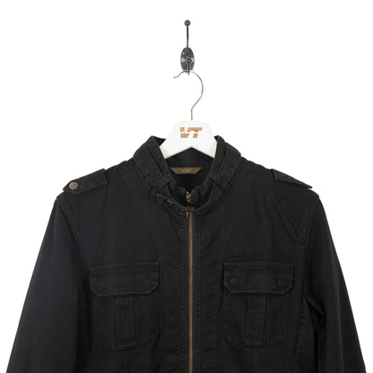 Yohji Yamamoto A.A.R Silver Button Black Denim Jacket