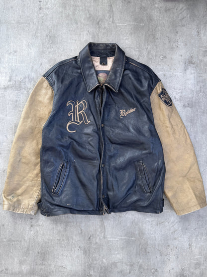 Redskins American League Leather Varsity Jacket