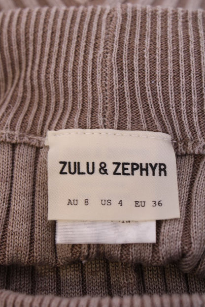 zulu & zephyr Ribbed cord set Taupe S | Small, TBD