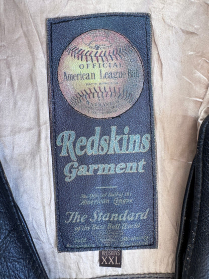 Redskins American League Leather Varsity Jacket