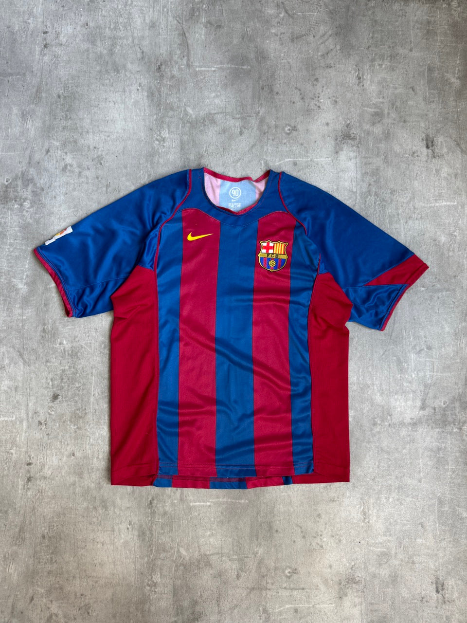 2002/2003 Barcelona x Nike "Eto'o 9" Home Football Shirt