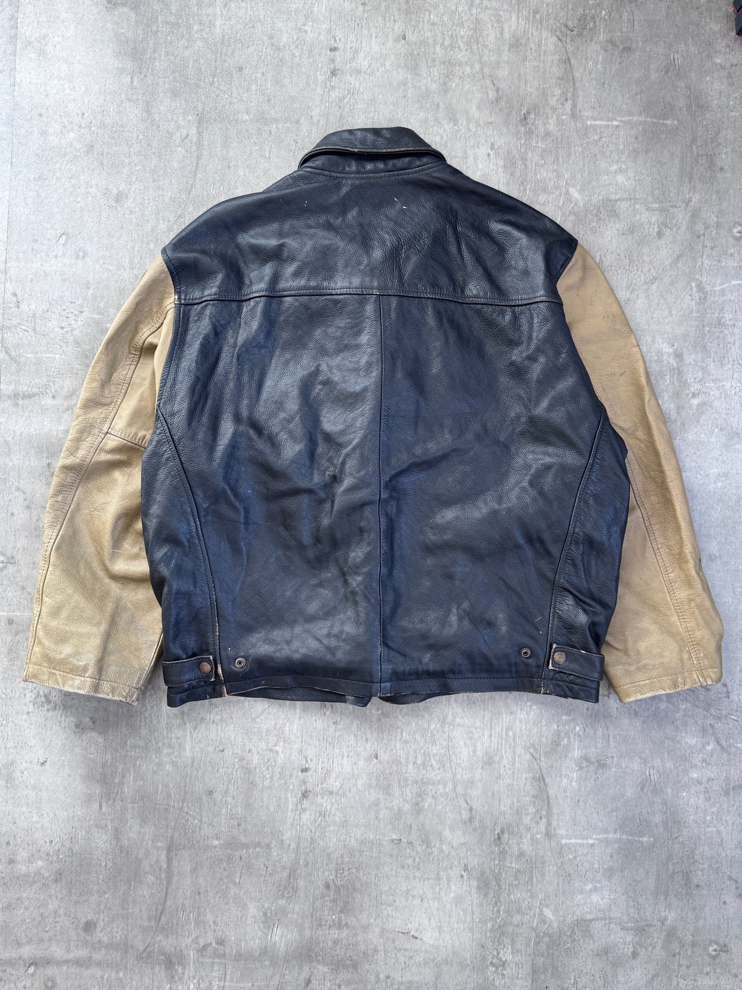 Redskins American League Leather Varsity Jacket