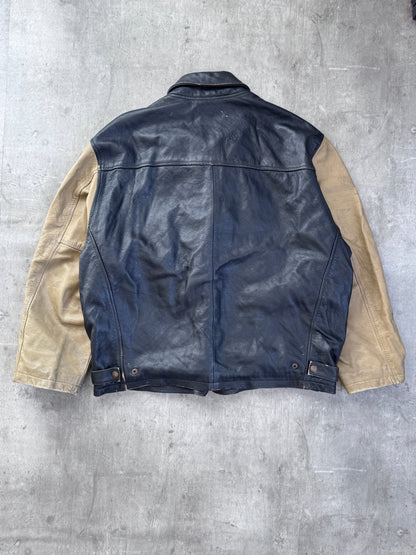 Redskins American League Leather Varsity Jacket