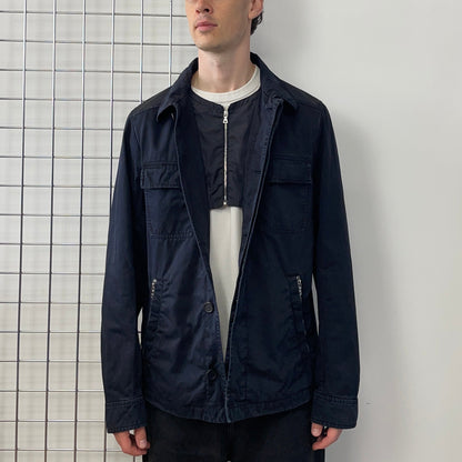 Prada Sport Navy 00s Multi-Pocket Jacket | X-Large, Navy