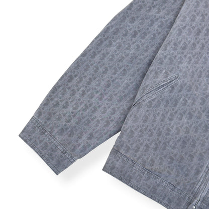 DIOR OBLIQUE ZIP-UP JACKET GREY 54 / XXL | XXL, Grey