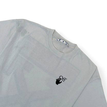 OFF WHITE OVERSIZED MARKER ARROWS T-SHIRT WHITE L | Large, White