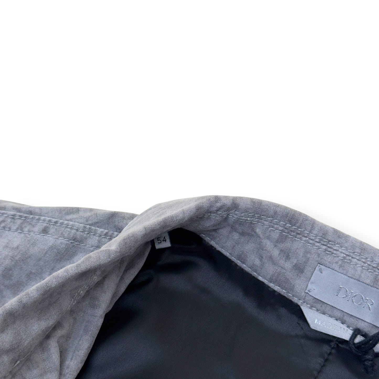 DIOR OBLIQUE ZIP-UP JACKET GREY 54 / XXL | XXL, Grey