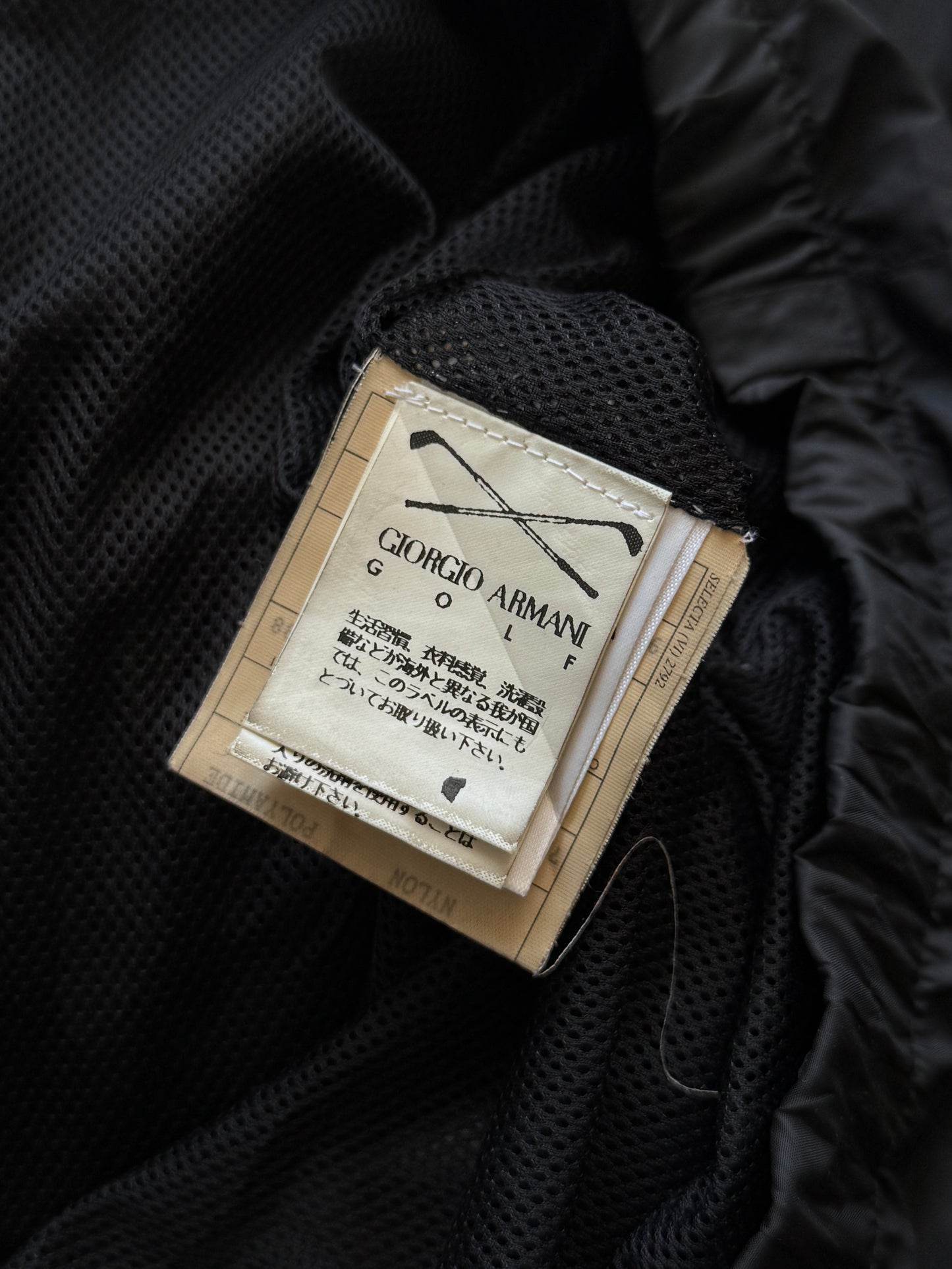 1980s Giorgio Armani Golf Boxy Utility Jacket | Large, Black