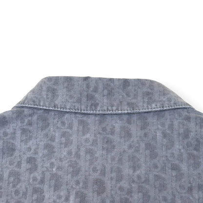 DIOR OBLIQUE ZIP-UP JACKET GREY 54 / XXL | XXL, Grey