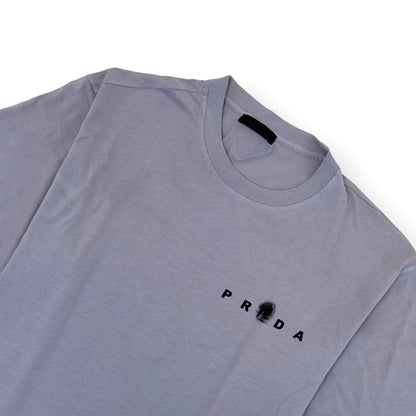 PRADA FOX PRINT T-SHIRT GREY XL | XL, Grey