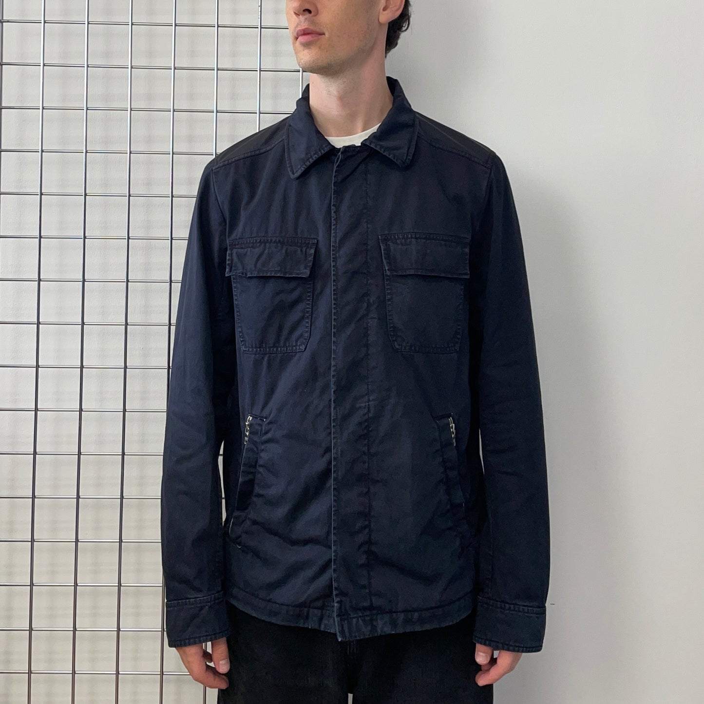 Prada Sport Navy 00s Multi-Pocket Jacket | X-Large, Navy