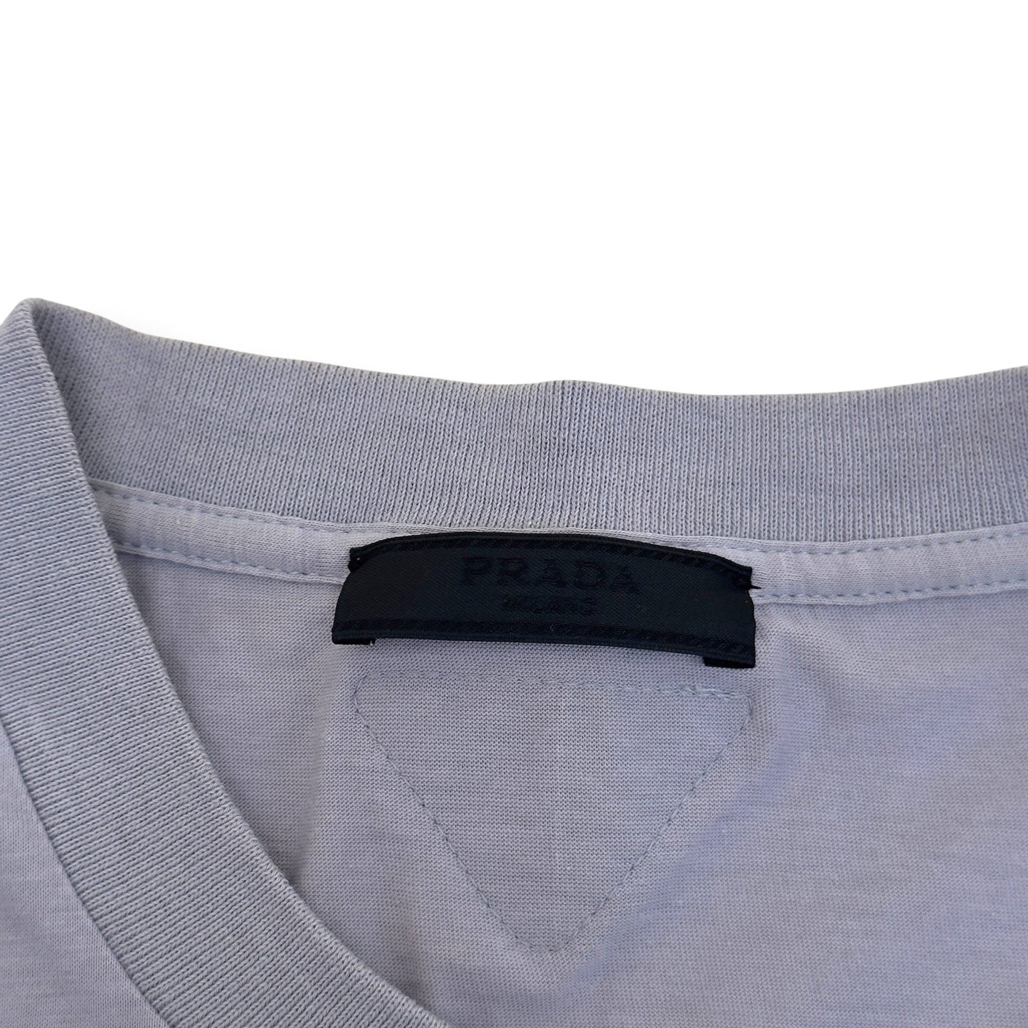 PRADA FOX PRINT T-SHIRT GREY XL | XL, Grey