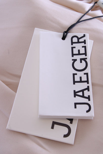 Jaeger L/S Silk Blouse Cream 16 | O/S, Cream
