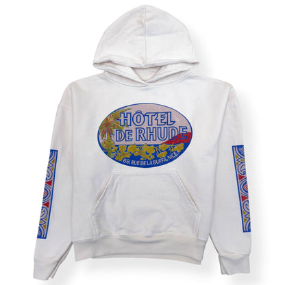 RHUDE HOTEL DE RHUDE HOODIE ECRU XL | XL, Ecru