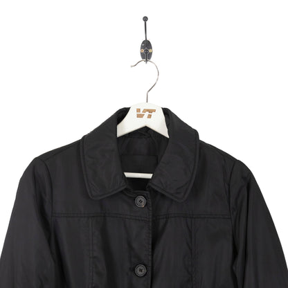 Prada Milano Contoured Blackout Tech Coat