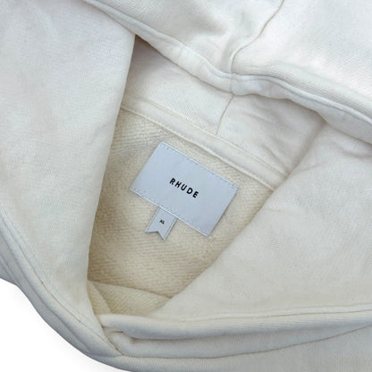 RHUDE HOTEL DE RHUDE HOODIE ECRU XL | XL, Ecru