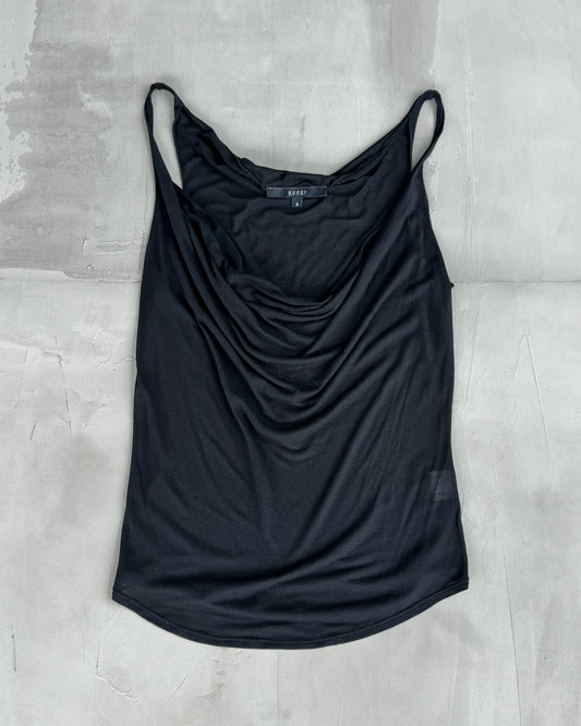 GUCCI TOM FORD COWL NECK BLACK TOP - S