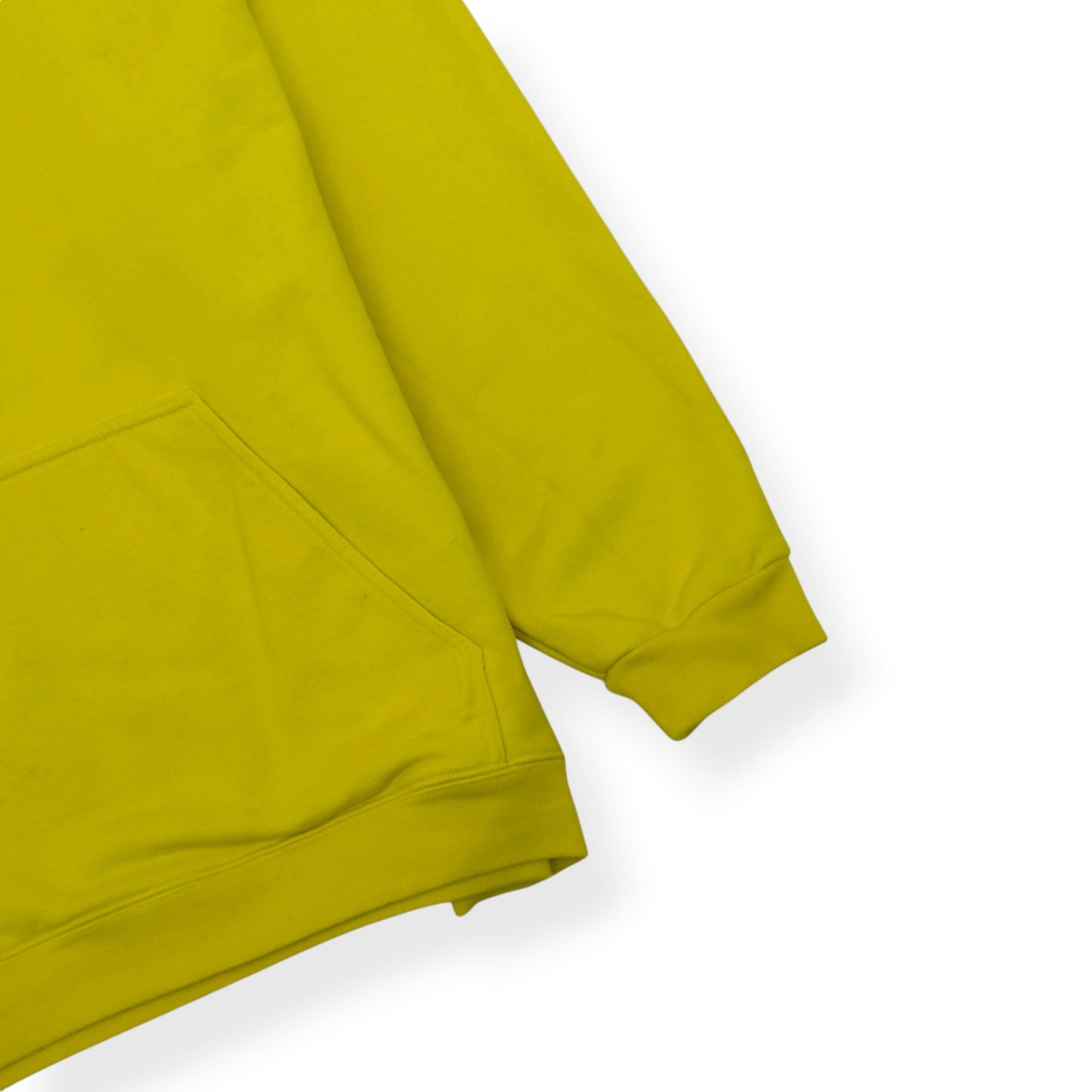 BALENCIAGA LOGO HOODIE YELLOW L | Large, Yellow