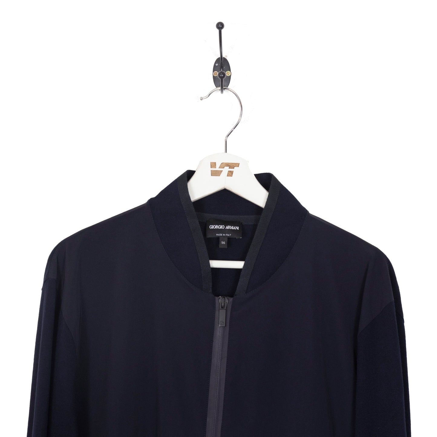 Giorgio Armani Stretch Knit Tech Jacket