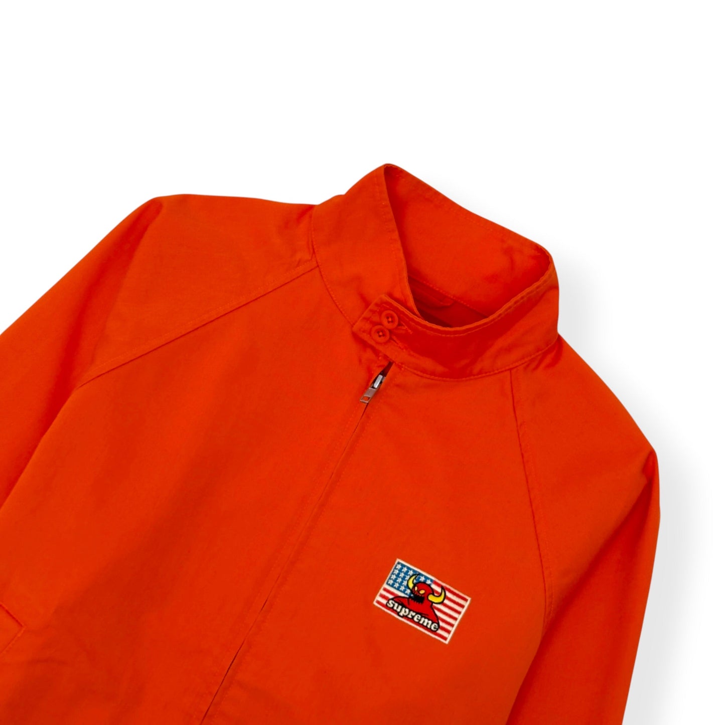 SUPREME X TOY MACHINE HARRINGTON JACKET ORANGE M | Medium, Orange