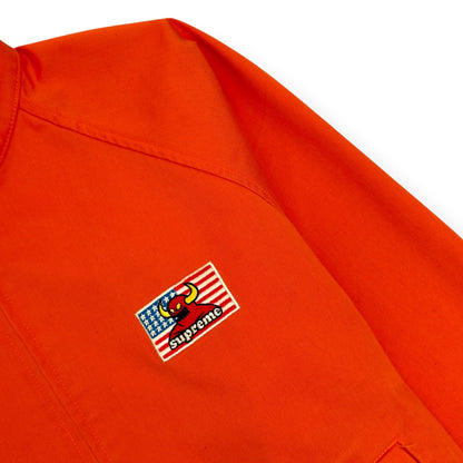 SUPREME X TOY MACHINE HARRINGTON JACKET ORANGE M | Medium, Orange