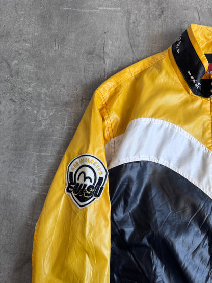 Evisu Yellow Colourblock Waterproof Lightweight Jacket
