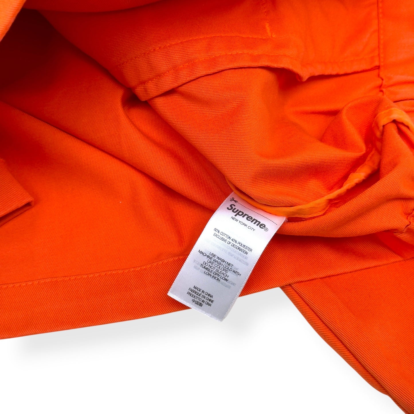 SUPREME X TOY MACHINE HARRINGTON JACKET ORANGE M | Medium, Orange