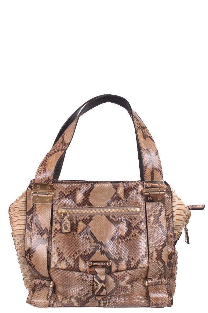 Jimmy Choo Python hobo bag Beige | O/S, Beige