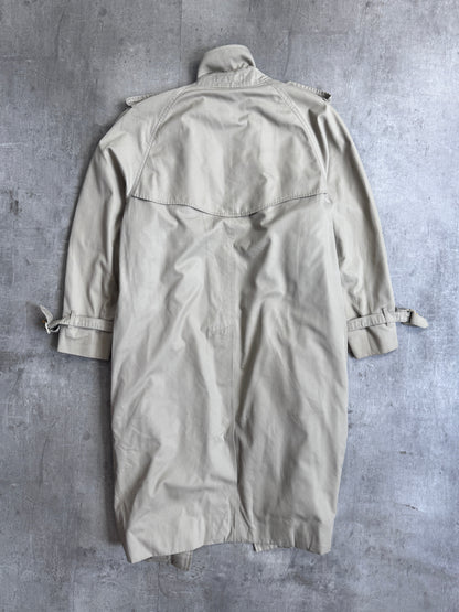 Burberry SIlk Lined Double Breasted Trench Coat