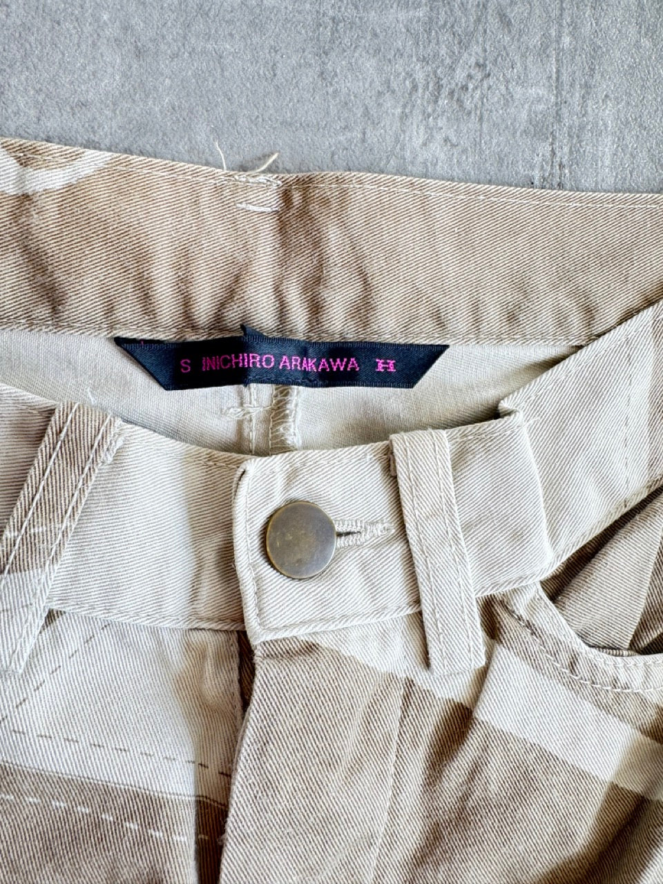 1990s Shinchiro Arakawa x Honda Repeat Logo Trousers