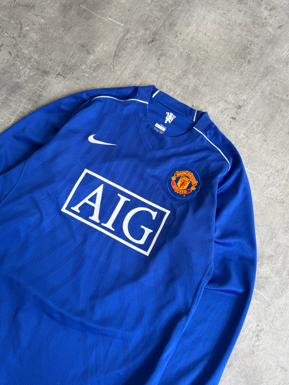2007/2008 Manchester United x Nike "Van Der Sar 1" Goalkeeper Football Shirt
