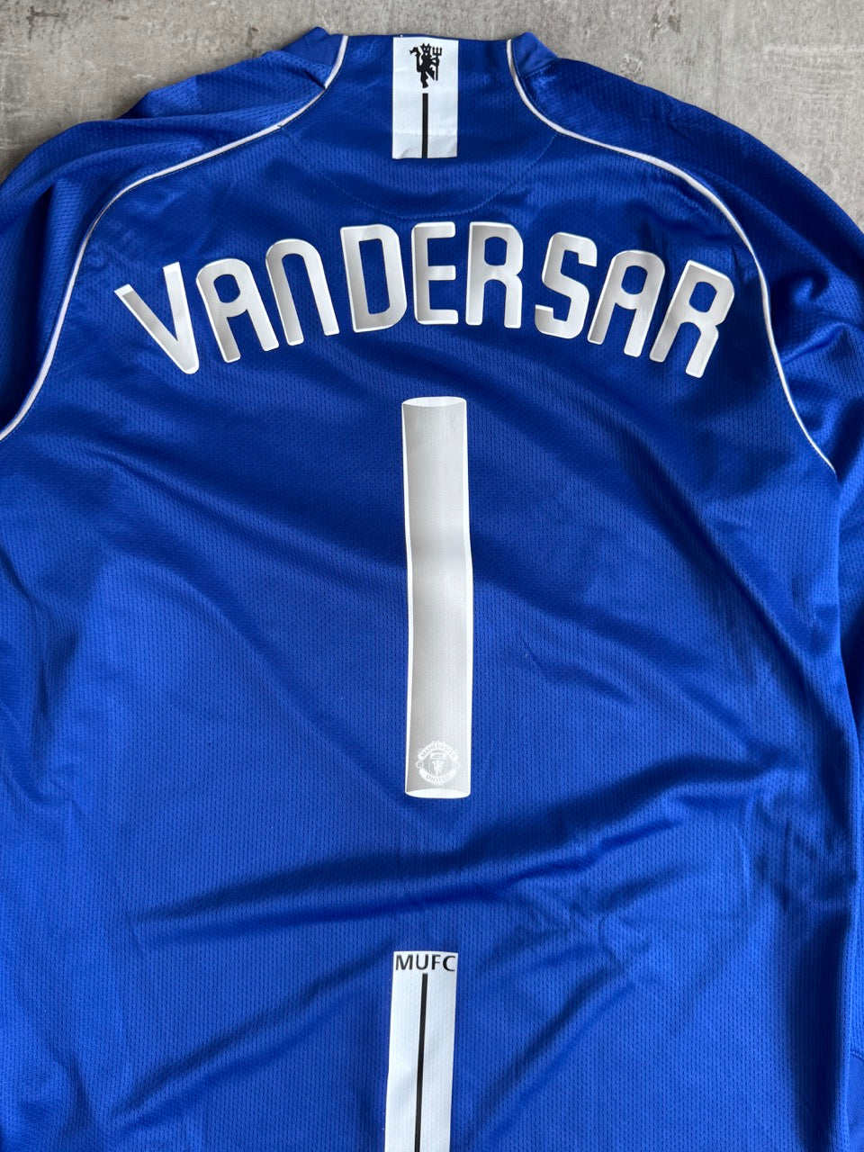 2007/2008 Manchester United x Nike "Van Der Sar 1" Goalkeeper Football Shirt