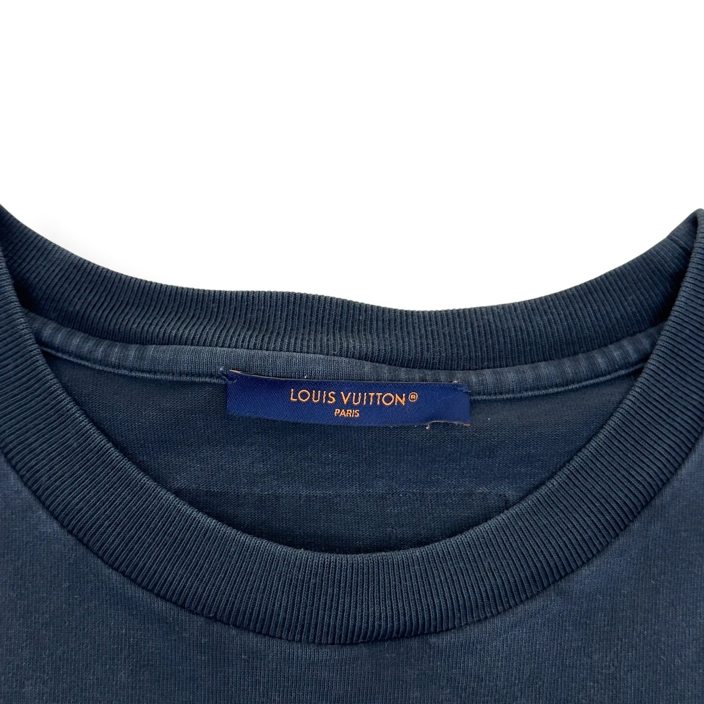 LOUIS VUITTON CREW NECK T-SHIRT BLACK XL | XL, Black
