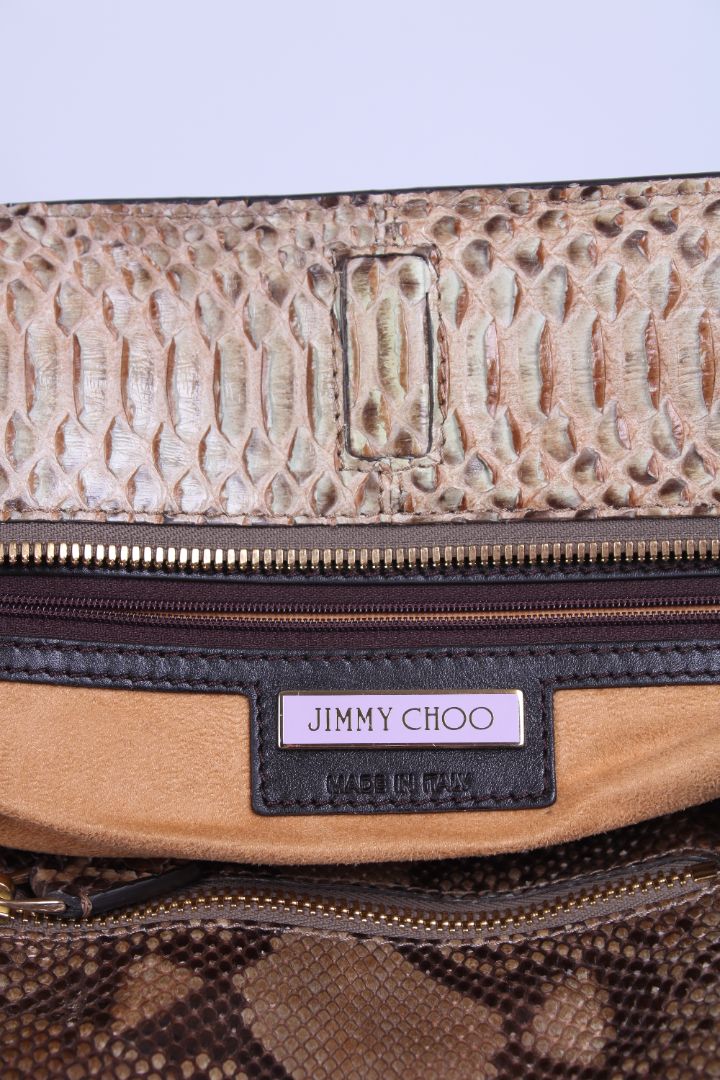 Jimmy Choo Python hobo bag Beige | O/S, Beige