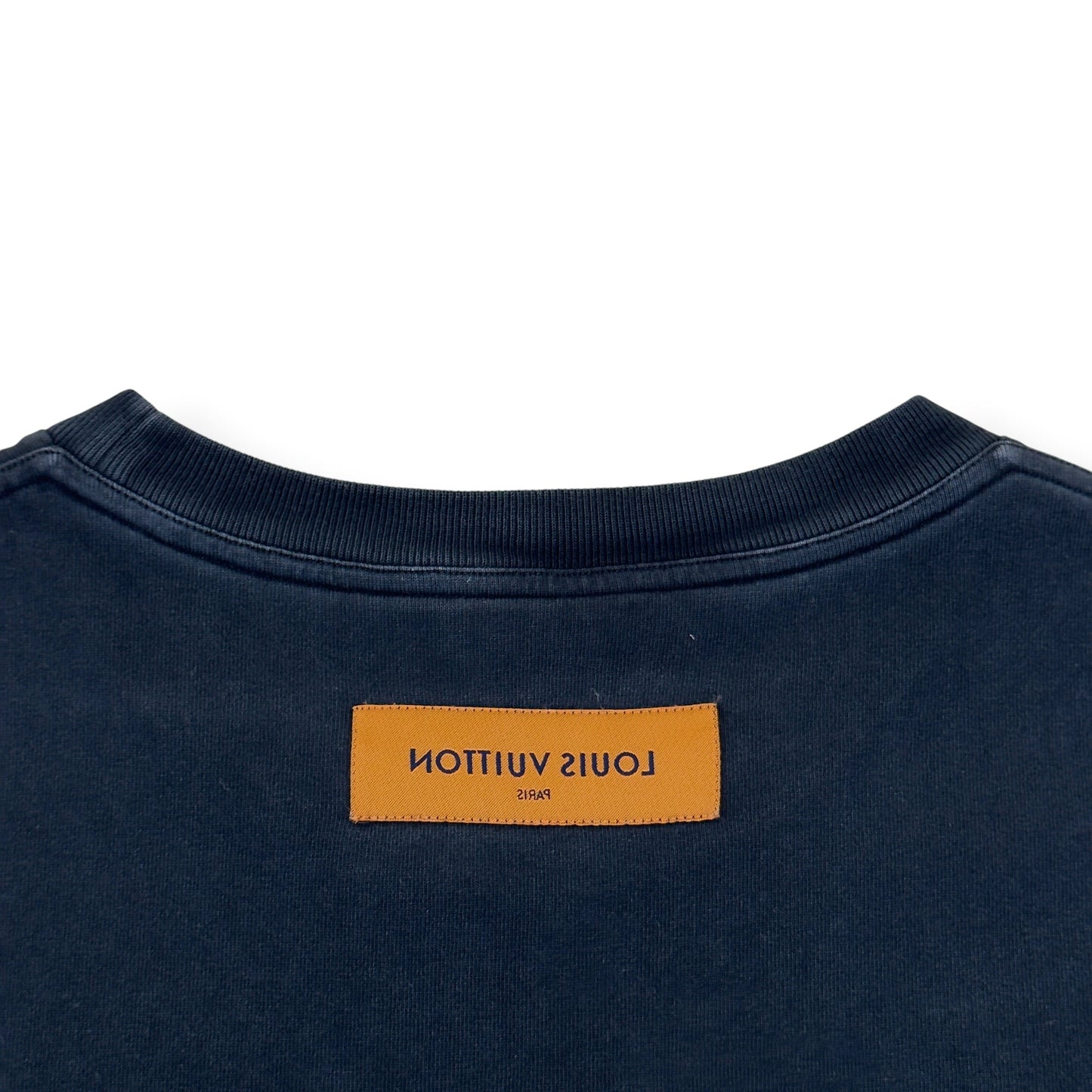 LOUIS VUITTON CREW NECK T-SHIRT BLACK XL | XL, Black
