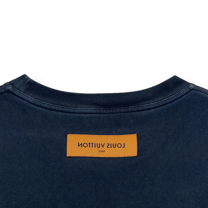 LOUIS VUITTON CREW NECK T-SHIRT BLACK XL | XL, Black