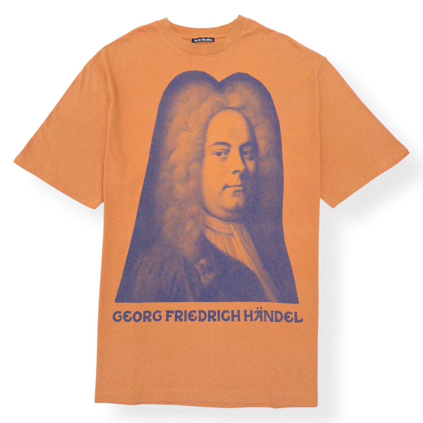 ACNE STUDIOS COMPOSER T-SHIRT ORANGE XL | XL, Orange