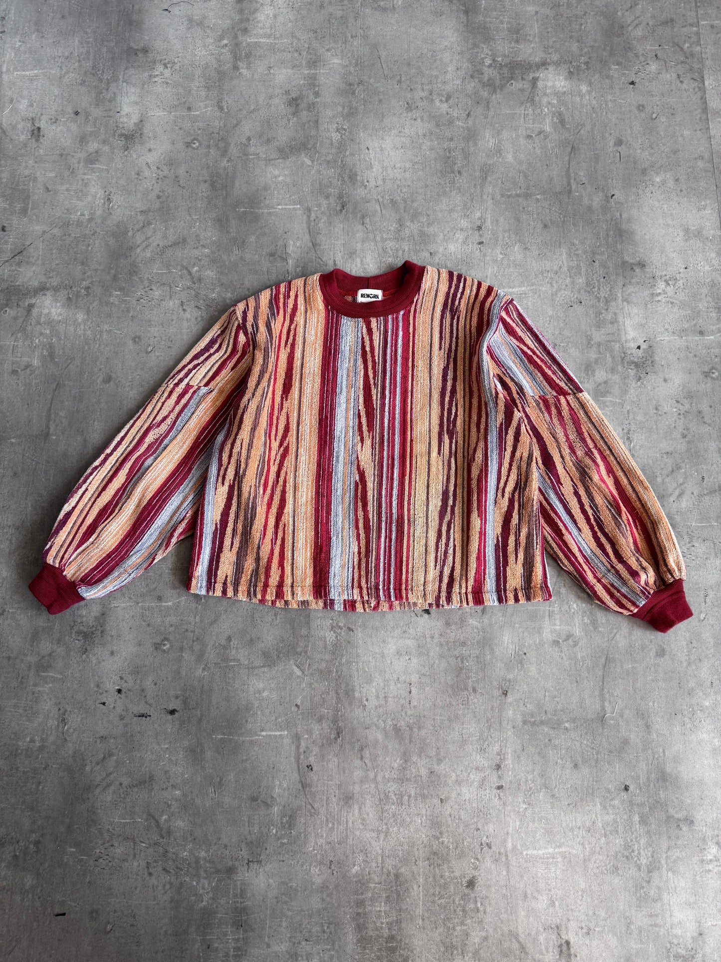 VT Rework: x Missoni Terry Cloth Stripe Jumper