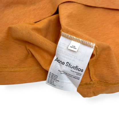 ACNE STUDIOS COMPOSER T-SHIRT ORANGE XL | XL, Orange