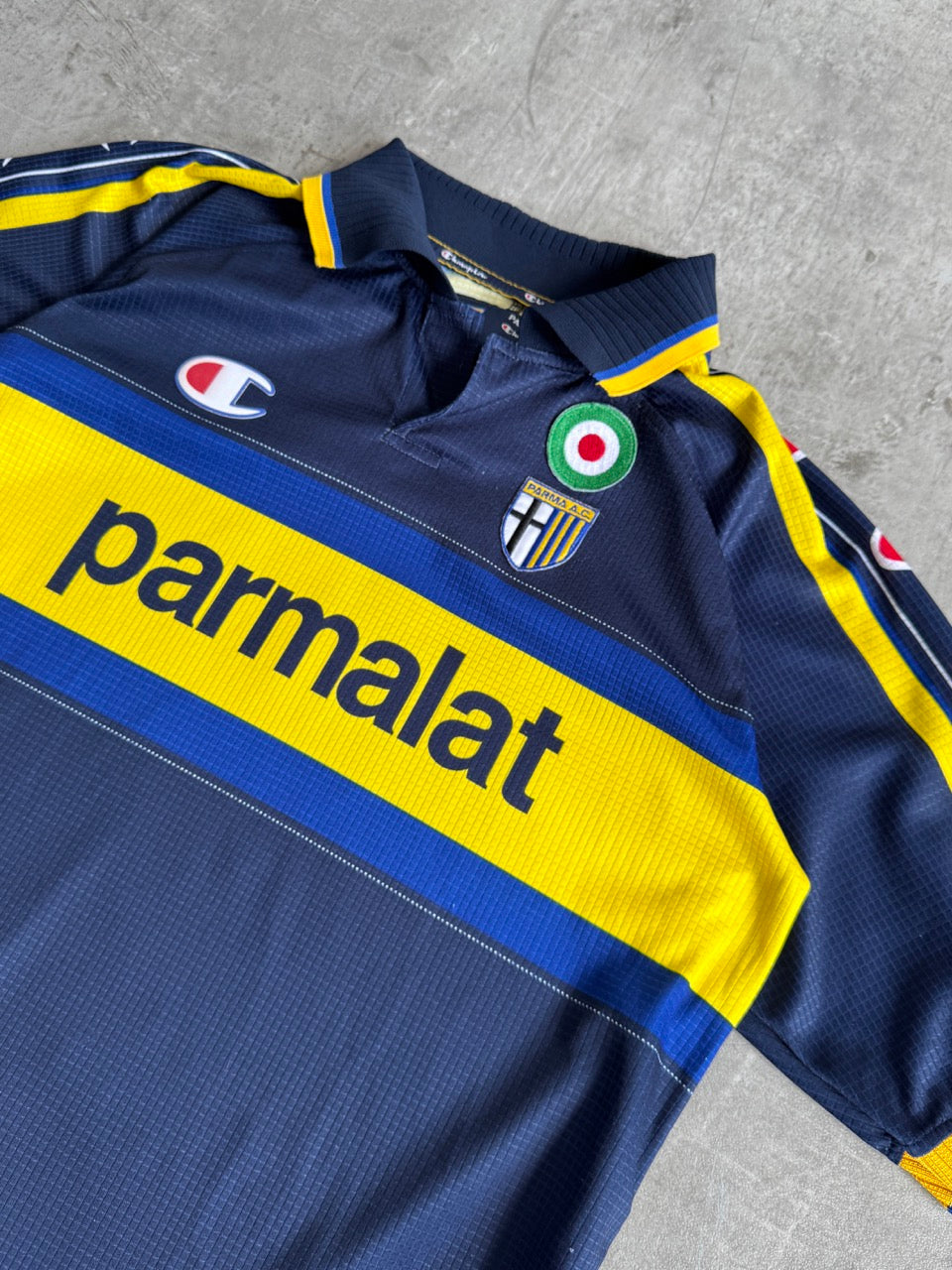 1999/2000 Parma x Champion "Crespo 9" Away Football Shirt