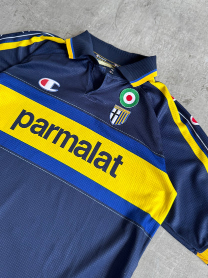 1999/2000 Parma x Champion "Crespo 9" Away Football Shirt