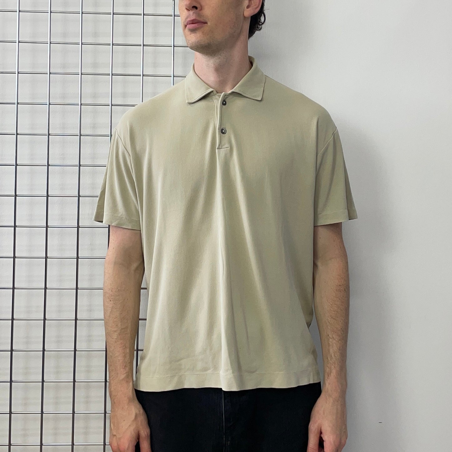 C.P. Company Beige SS99 Short Sleeve Polo Shirt | X-Large, Beige