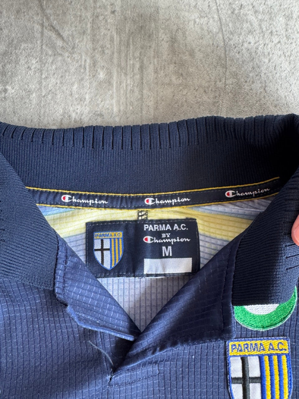 1999/2000 Parma x Champion "Crespo 9" Away Football Shirt