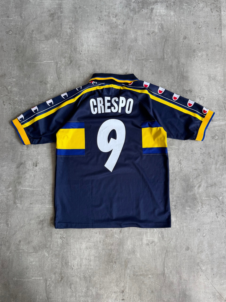 1999/2000 Parma x Champion "Crespo 9" Away Football Shirt