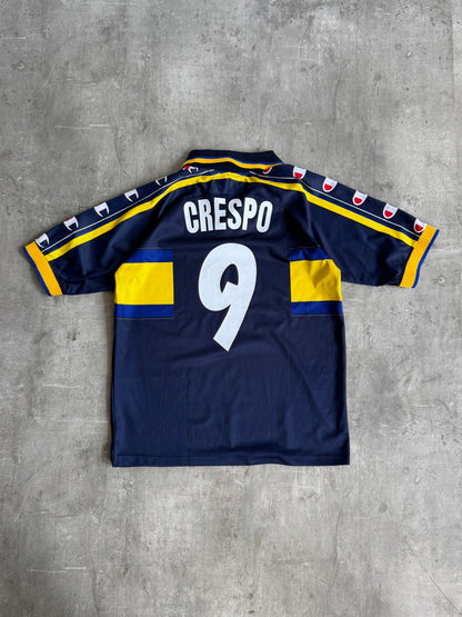 1999/2000 Parma x Champion "Crespo 9" Away Football Shirt