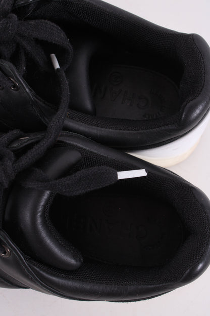 Chanel Trainers Black/ White 37.5 | O/S, Black
