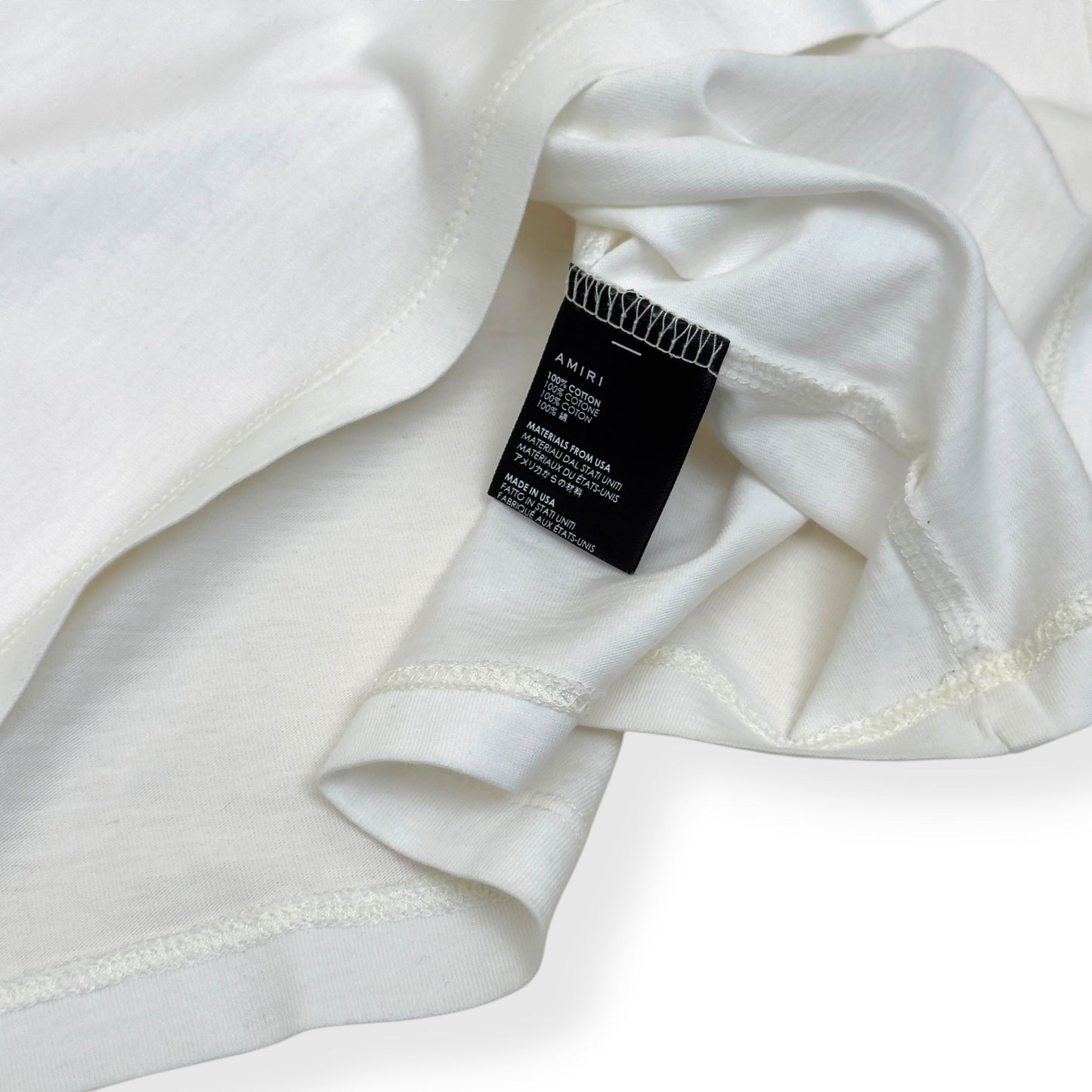 AMIRI BOTANICAL DIAGRAM T-SHIRT WHITE XL | XL, Tan
