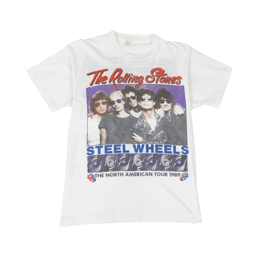 1989 Rolling Stones Steel Wheels Tour Tee