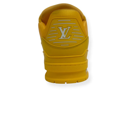 LOUIS VUITTON LV TRAINER SNEAKER YELLOW UK10 | UK 10, Yellow